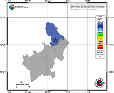 Mappa MCS - territori comuni