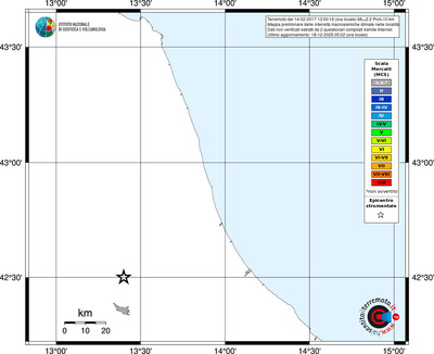 Mappa MCS - territori località