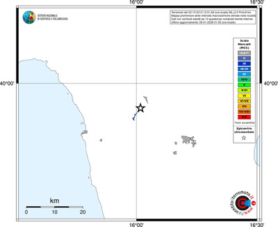 Mappa MCS - territori località