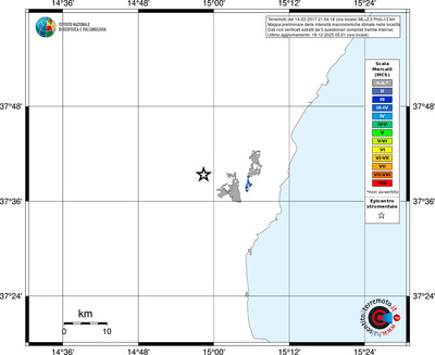 Mappa MCS - territori località