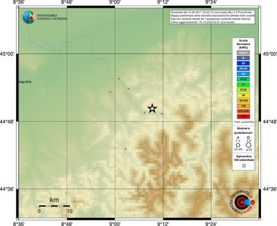 Mappa EMS - località