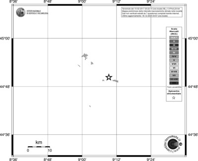 Mappa MCS - territori località