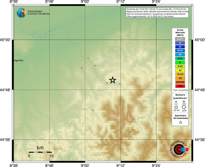 Mappa MCS - località