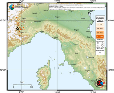 Mappa comuni con almeno 3 questionari