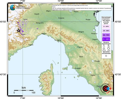 Mappa comuni con almeno 3 questionari