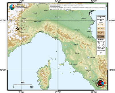 Mappa comuni con almeno 3 questionari