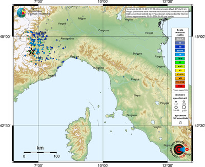 Mappa MCS - località