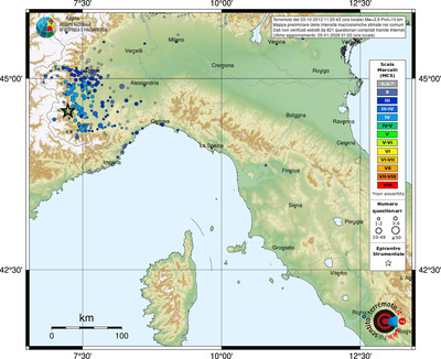 Mappa MCS - comuni