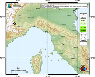 Mappa comuni con almeno 3 questionari