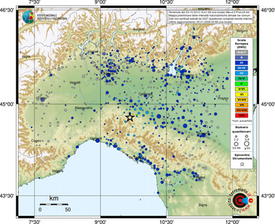 Mappa EMS - comuni
