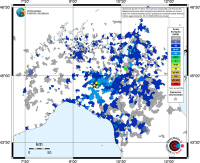 Mappa EMS - territori comuni