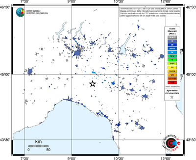 Mappa MCS - territori località