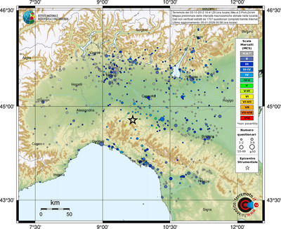 Mappa MCS - località