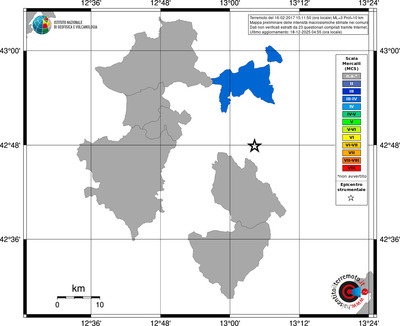 Mappa MCS - territori comuni