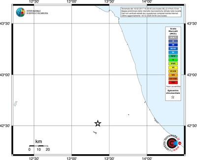 Mappa MCS - territori località