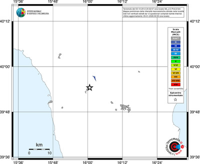 Mappa MCS - territori località