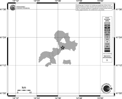 Mappa EMS - territori comuni