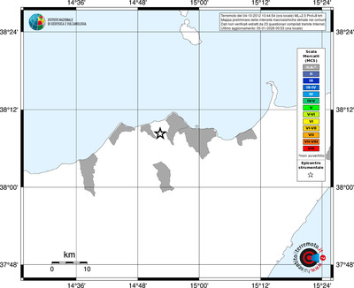 Mappa MCS - territori comuni