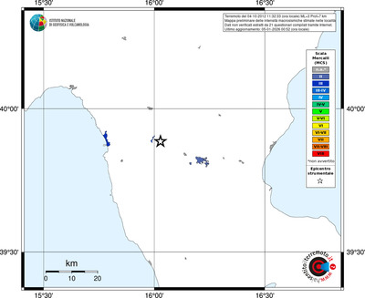 Mappa MCS - territori località