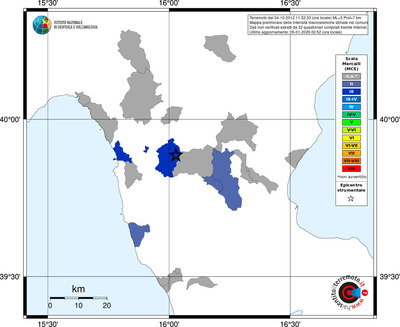 Mappa MCS - territori comuni