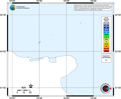 Mappa MCS - territori località