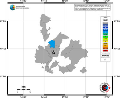 Mappa MCS - territori comuni