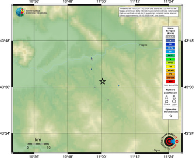 Mappa EMS - località