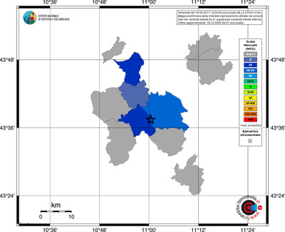 Mappa MCS - territori comuni