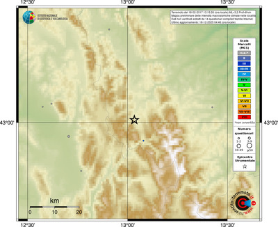 Mappa MCS - località