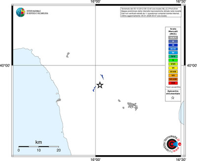 Mappa MCS - territori località