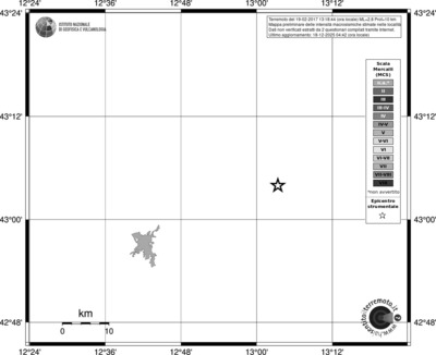 Mappa MCS - territori località