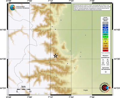 Mappa MCS - località