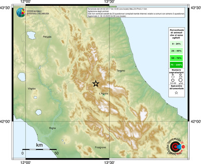 Mappa comuni con almeno 3 questionari