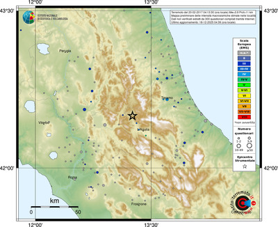 Mappa EMS - località