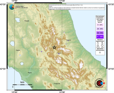 Mappa comuni con almeno 3 questionari