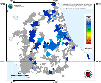 Mappa EMS - territori comuni