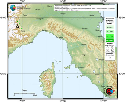 Mappa comuni con almeno 3 questionari