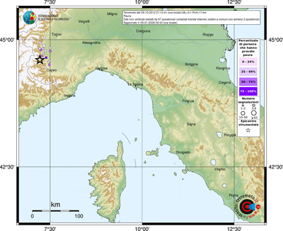 Mappa comuni con almeno 3 questionari