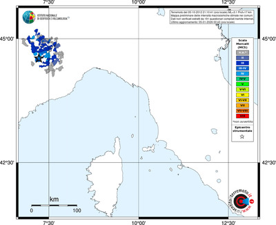 Mappa MCS - territori comuni