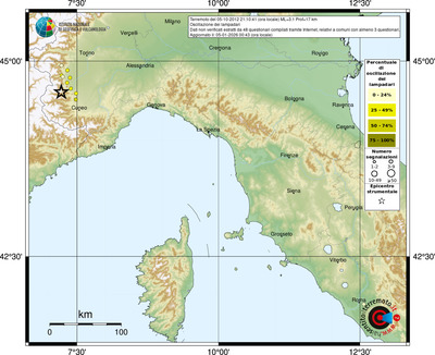 Mappa comuni con almeno 3 questionari