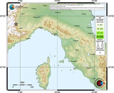 Mappa comuni con almeno 3 questionari