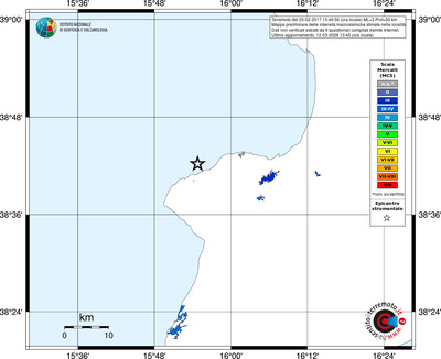 Mappa MCS - territori località