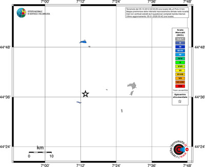 Mappa MCS - territori località