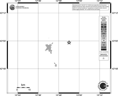 Mappa EMS - territori località