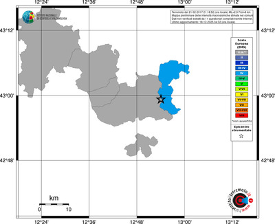 Mappa EMS - territori comuni