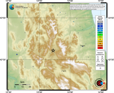 Mappa MCS - località