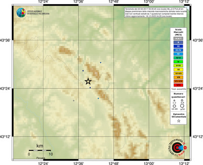 Mappa MCS - località