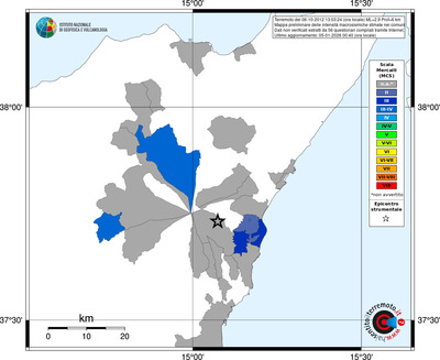 Mappa MCS - territori comuni