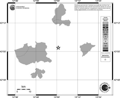Mappa MCS - territori comuni