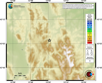 Mappa MCS - località